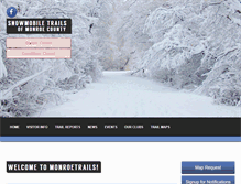 Tablet Screenshot of monroetrails.com